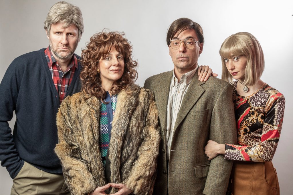 Gran elenco de "Madre Ficción" Diego Velázquez, Camila Peralta, Marcos Ferrante y Valeria Lois 