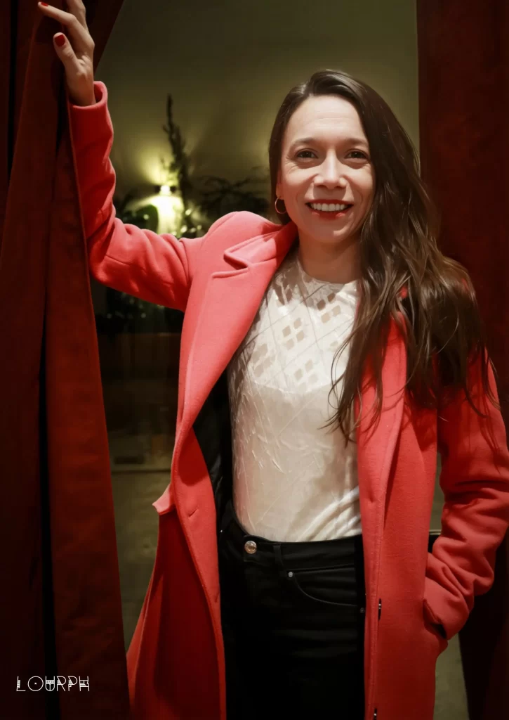 Pilar Ruiz retratada por Maria Lourdes Peyregne.
