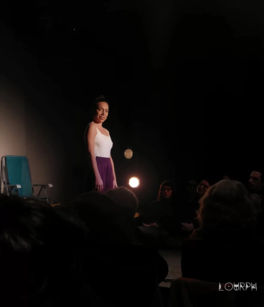 Pilar Ruiz al final de "Respirar"